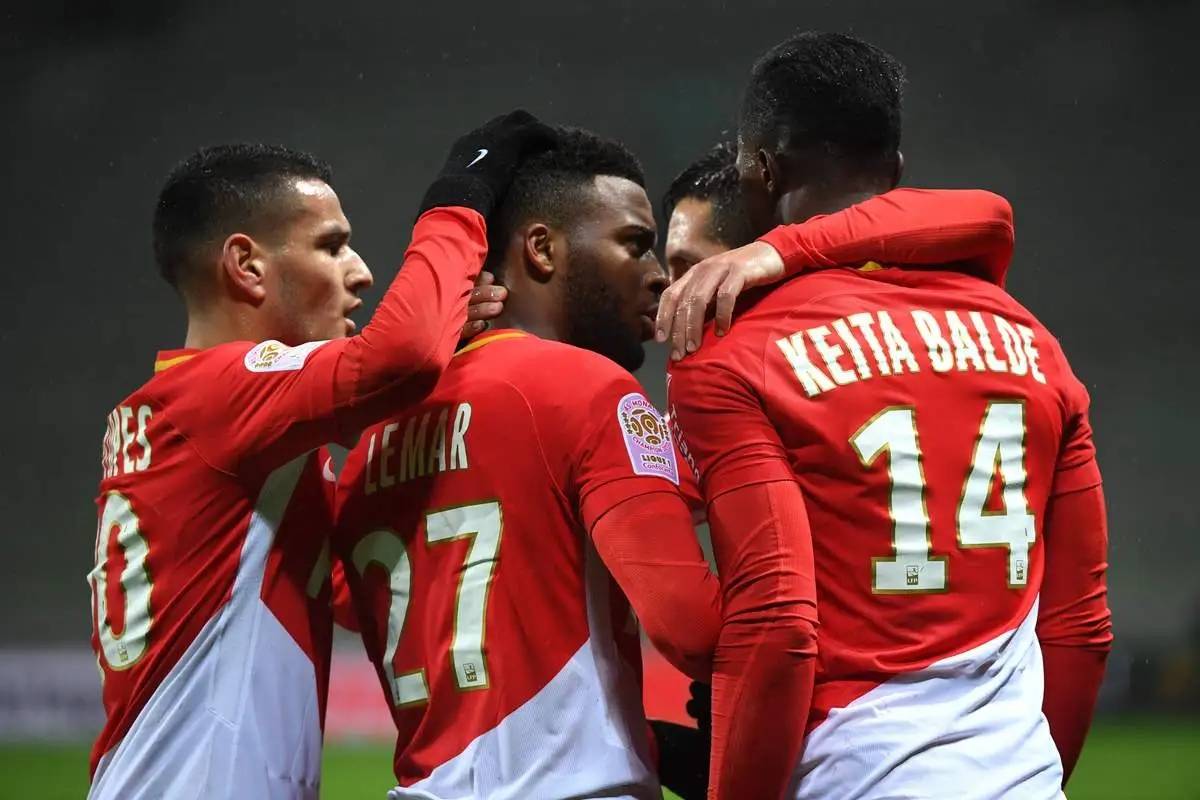 摩纳哥在主场击败南特,取得胜利 摩纳哥在主场击败南特,取得胜利